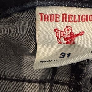 True Religion Men's Dark Blue Jeans
